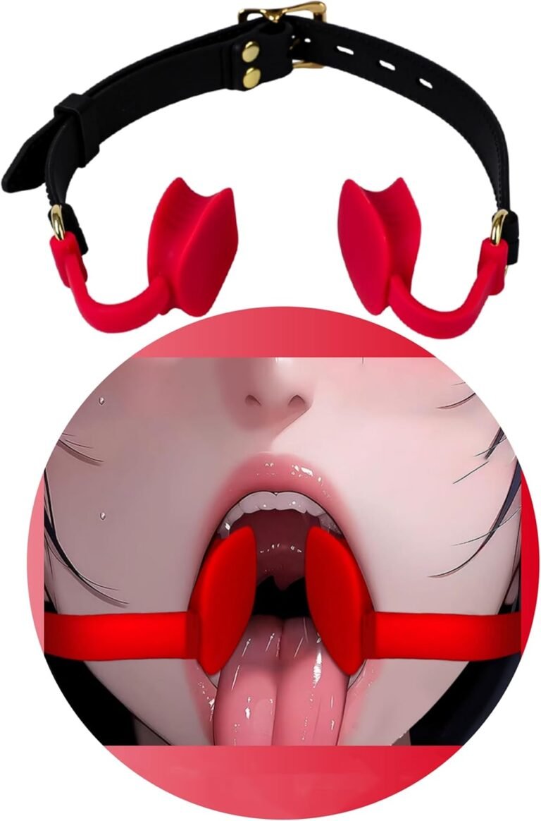 Premium Silicone Mouth Gag with Adjustable PU Leather Strap
